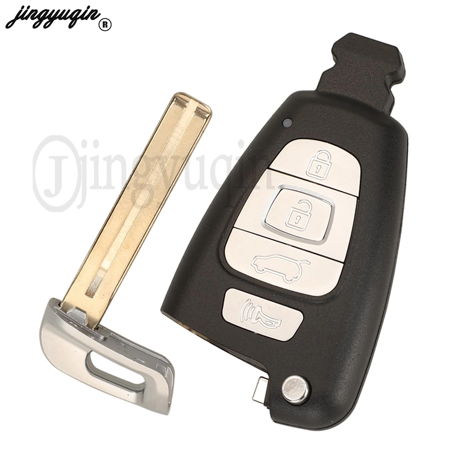 Jingyuqin SVI-SMKFEU04 Dành Cho Xe Hyundai Veracruz 2007-2012 315MHz/433MHz ID46 PCF7952 Chip Điều Khiển Từ Xa Chìa Khóa Ô Tô fob TOY48 Balde