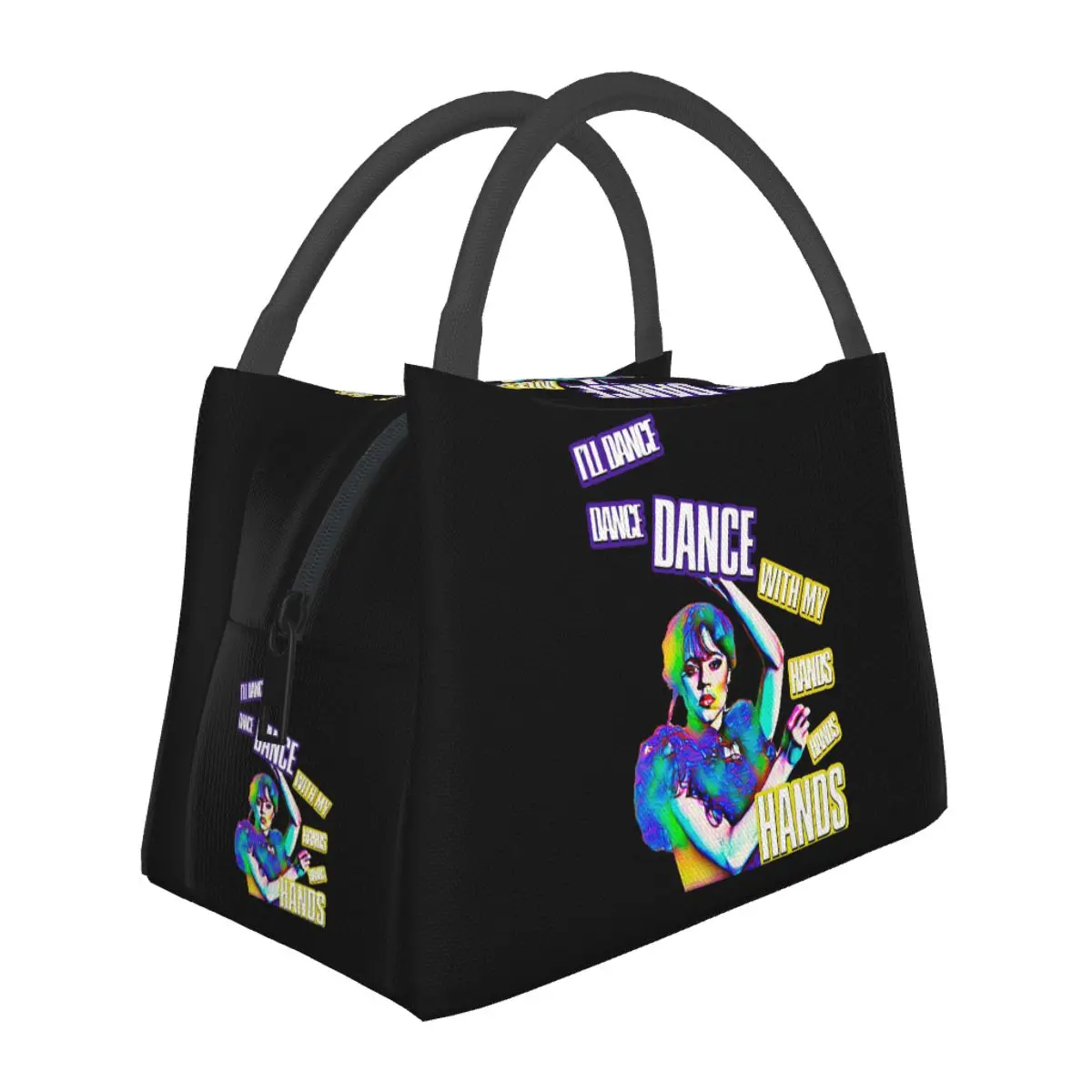 Wednesday Addams Dancing Dance Thermal Lunch Bags Insulated Bento Box  Lunch Tote Picnic Bags Thermal Bag for Woman Work