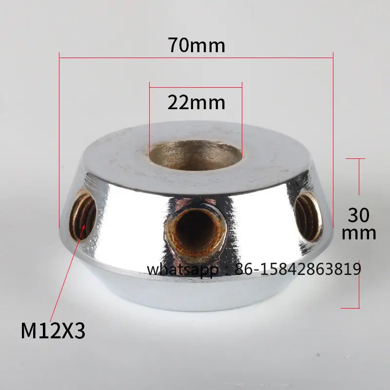 Z512/Z4116mm Desktop Bench Drill Drilling Machine Accessories Universal Handle Seat + M12 Handle Rod Set