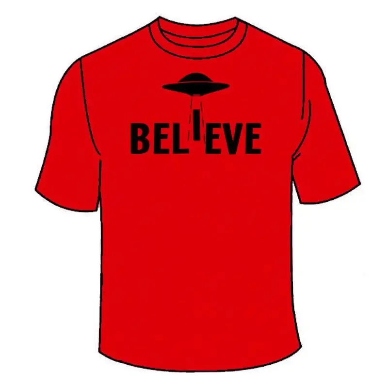 Believe UFO T-Shirt. Ancient Area 51 Gift I Want UFOs X-Files Aliens Abduction
