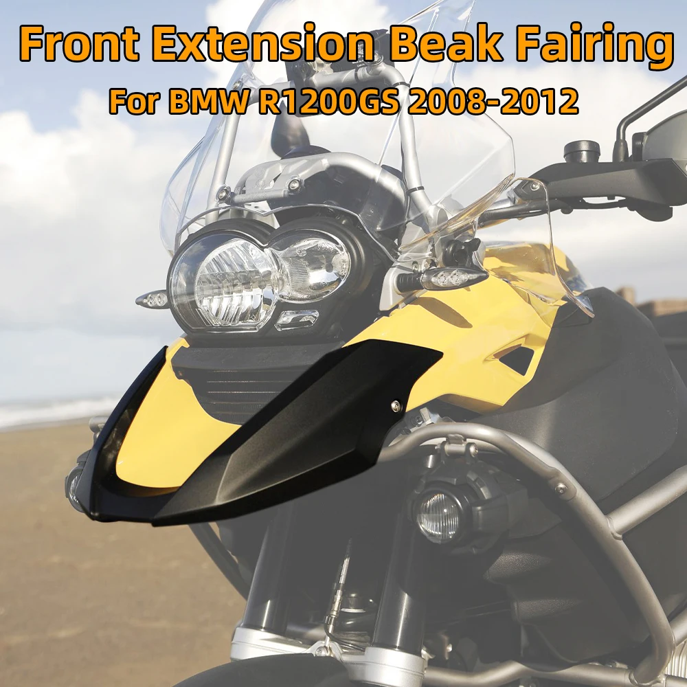 

For BMW R1200GS 2008-2012 Extension Beak Fairing Cowl Fender Front Wheel Cover Extender Motorcycle Modification Accessories