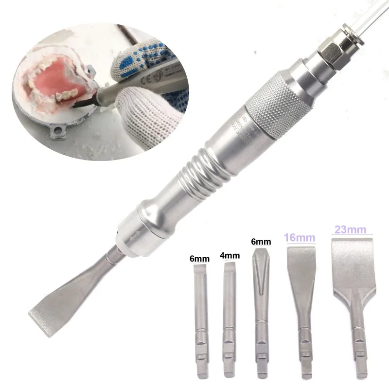 Pneumatic Air Chisel Set With 5 Chisels Foot Switch Air Flux Scraper Tool For Sculpting Oyster Shell Prying Carving Industrial