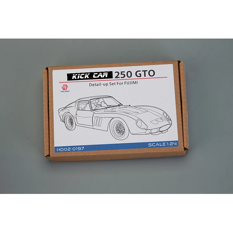 

Hobby Design 1/24 250 GTO Detail Up Set Model Car Modifications Hand Made Model HD02-0435 Original HD02-0197 For Fujimi