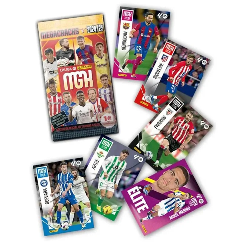 Panini 2024-25 Laliga Football Star Offical Trading Card Collection Yamal Pedri Barcelona Bellingham Vinicius Mbappe Real Madrid