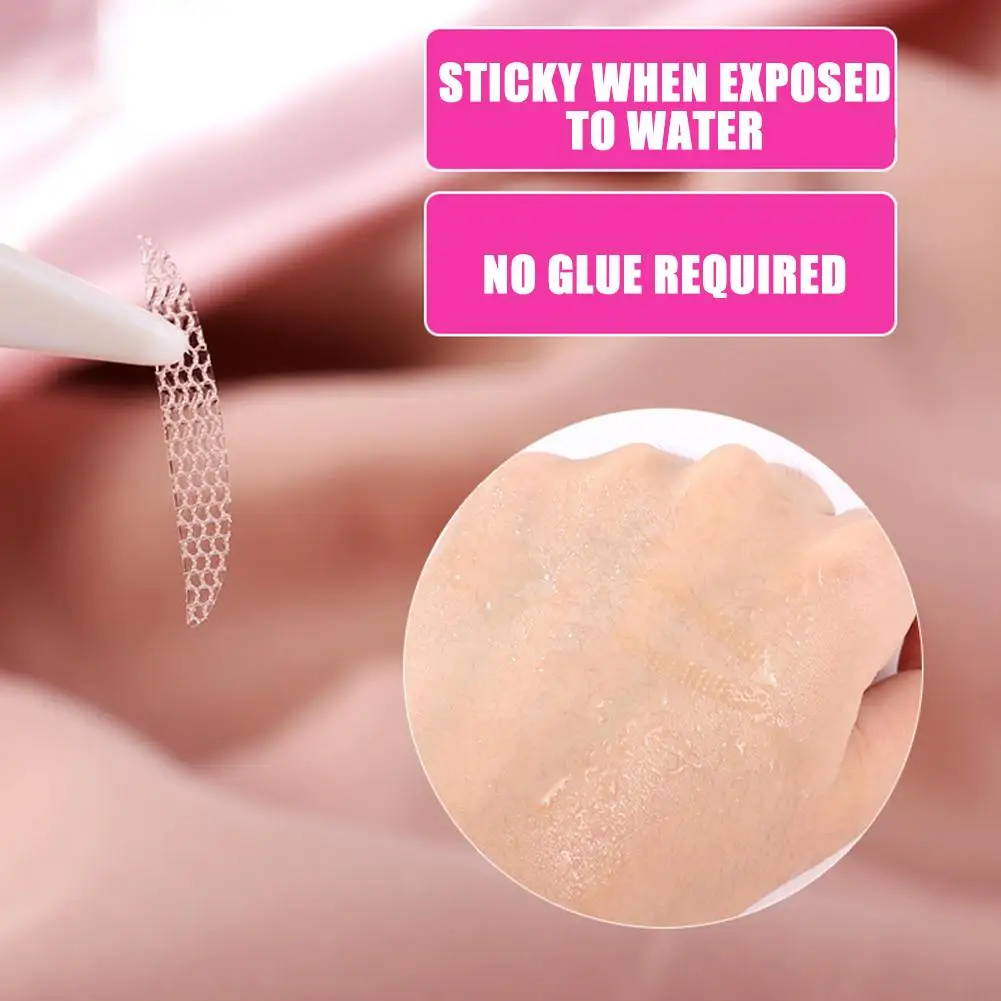 الطبيعية غير مرئية مزدوجة الجفن ملصقات أضعاف الجفن المشارب أشرطة الجفن رفع العين واضح البيج اللون عيون كبيرة النساء أدوات التجميل #5