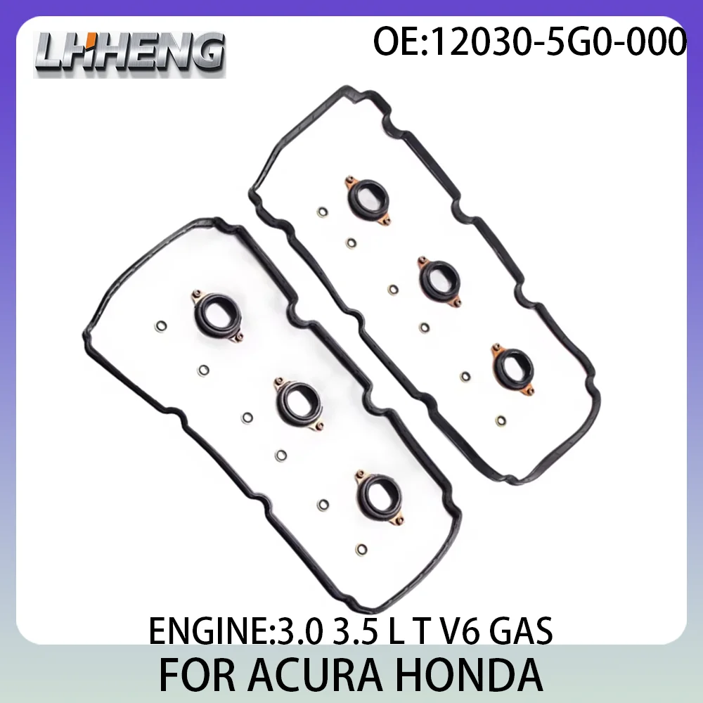 

Engine Valve Cover Cylinder Gasket For ACURA MDX RDX RLX TLX HONDA ACCORD CROSSTOUR 120305G0000 3.0 3.5 L T V6 GAS 2012-2020
