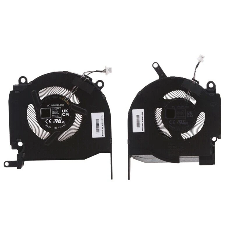 Вентилятор охлаждения процессора и графического процессора DC5V Вентилятор охлаждения для HP Omen 16-K 16-N 16-K0013DX 16-K0023DX Вентилятор охлаждения процессора и графического процессора ноутбука