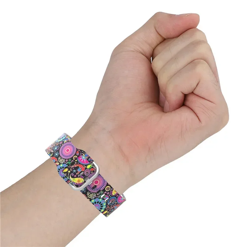 Curved End Strap For Samsung Galaxy Watch 4 40MM 44mm/ Classic 42MM 46mm Smartwatch Silicone Sport Bracelet Watch 3 Correa Belt
