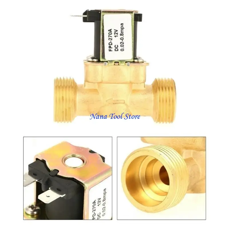 31GJ 6-Points DC12V 24V 220V Solar Water Heaters Switch Solenoid