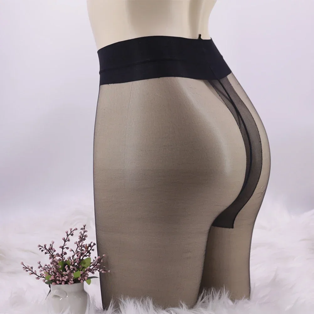 Liền Mạch Mở Đáy Quần Gợi Cảm Chắc Chắn Vớ Nam Quần Bodyhose Quần Lót Quần Lót Trong Suốt Dương Vật Túi Vỏ Tất