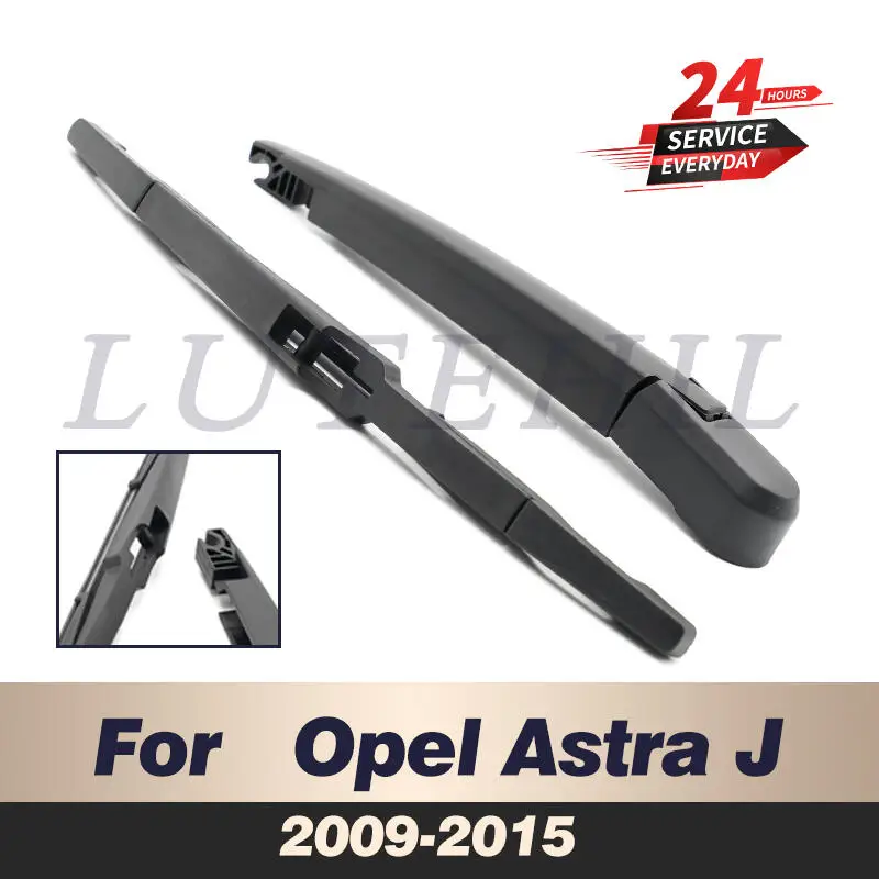 

Wiper 12" Rear Wiper Blade & Arm Set Kit For Opel Astra J 2009 2010 2011 2012 2013 2014 2015 Windshield Windscreen Rear Window
