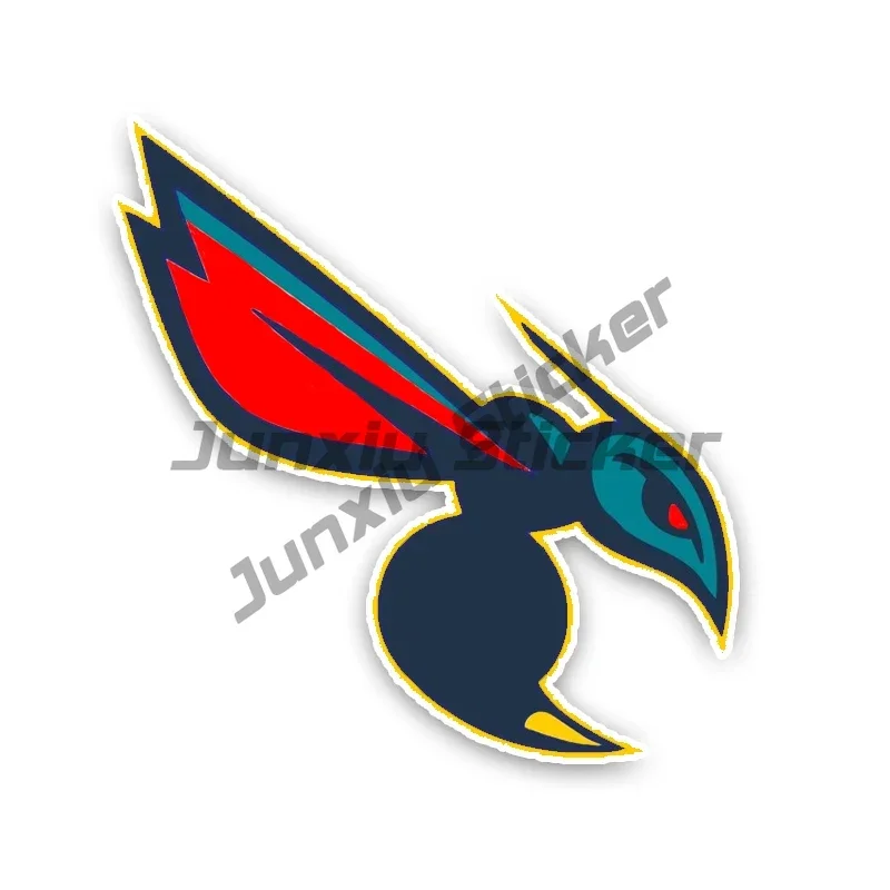 

Lovely Cartoon Hornets Colored PVC Car Sticker Graphic Decorative Accessories Creative Sunscreen Waterproof