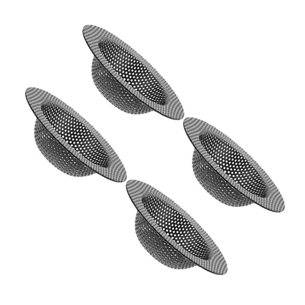 

4pcs Kitchen Sink Strainers Stainless Steel Sink Drain Strainer For Kitchen Wash Basin Mesh Filter For Hair Debris Catcher Drain
