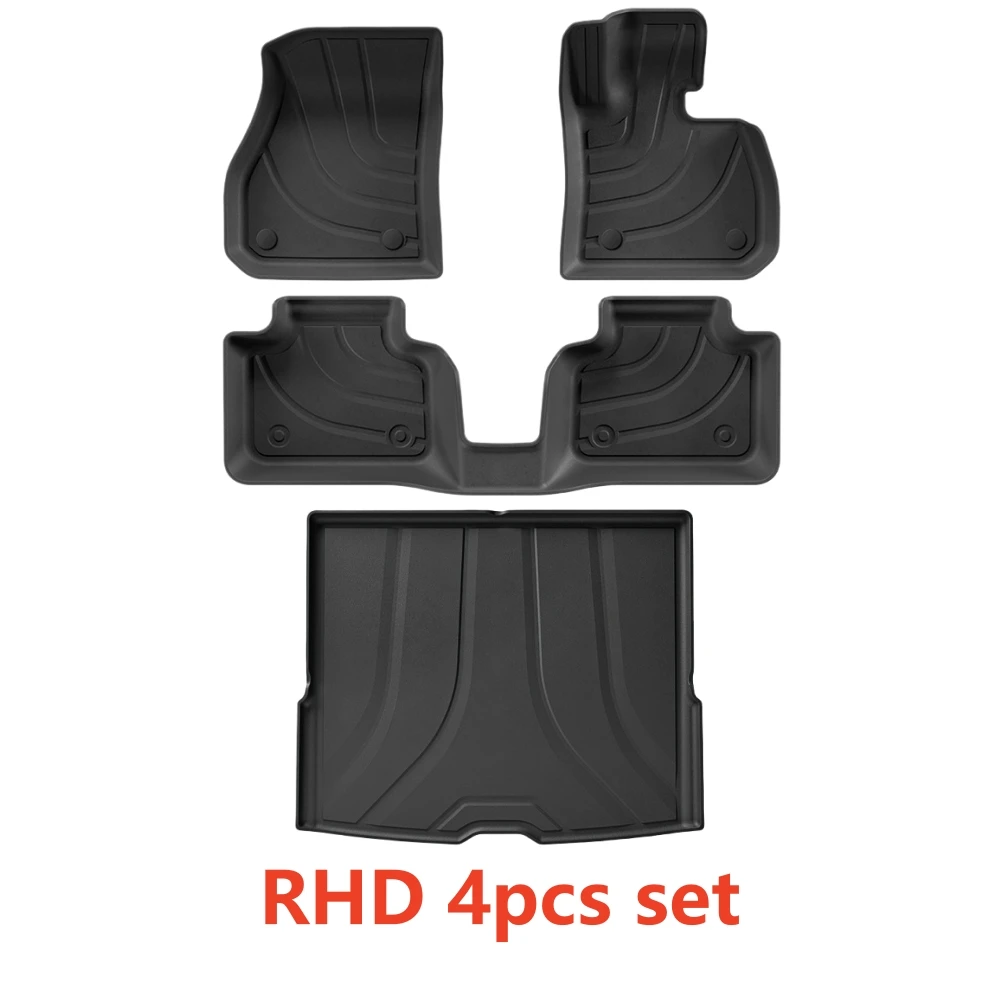 Für BMW U11 X1 ix1 2023-2025 Bodenmatte Kofferraummatte Gepäckmatte Wasserdichter TPE-Teppich LHD/RHD Nicht für China-Produkte geeignet – Detail 9