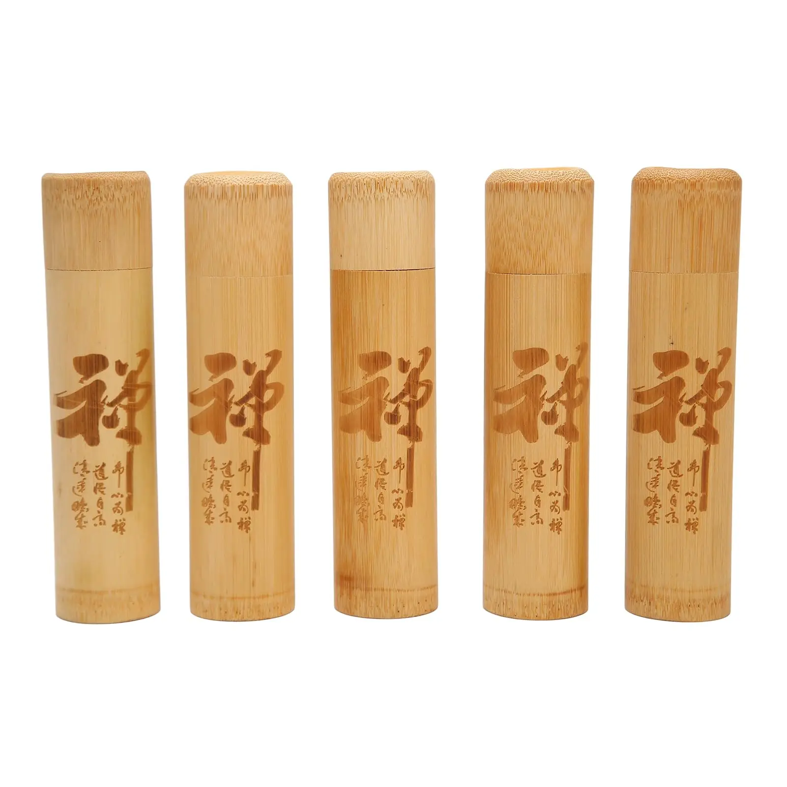 10Pcs Scattering Urns Pet Ash Scattering Containers Excellent Sealing Small Scattering Tubes Small Bamboo Scattering Urns Tube