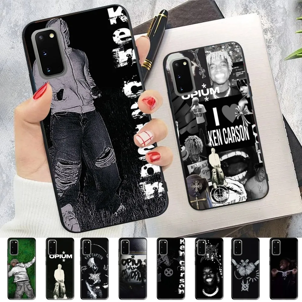 American Rap K-Ken C-Carson Phone Case For Samsung S 9 10 20 21 22 23 30 23 24 Plus Lite Ultra FE S10lite Fundas