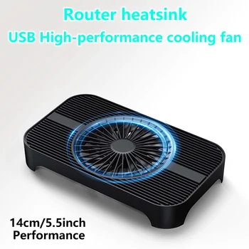 휴대용 USB 선풍기 냉각 네트워크 장치, 5V 저소음 팬, TV 리시버 DVR 플레이스테이션 Xbox와 호환 가능