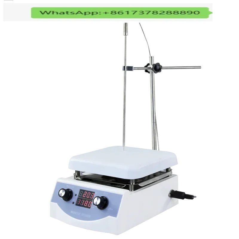 

Магнитная мешалка с электрическим подогревом и цифровым дисплеем, нагревательное смесительное оборудование, лабораторная керамика SH-3C5L, емкость перемешивания