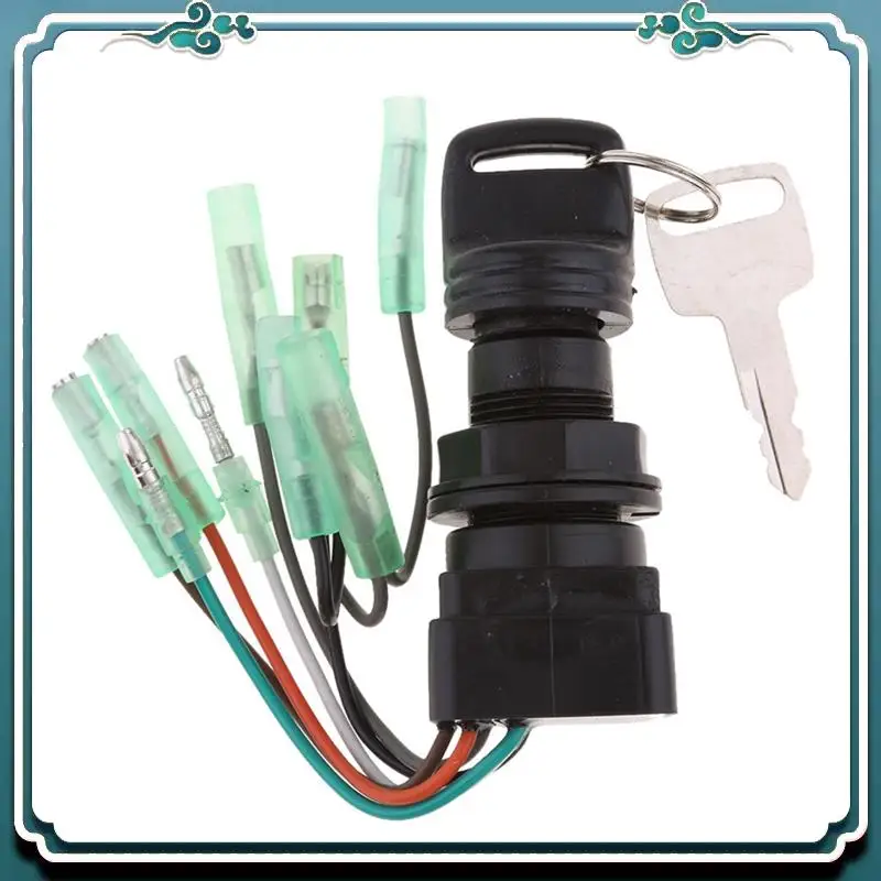 

ABTU-ключ зажигания двигателя в сборе для блока управления подвесным двигателем Suzuki 3711099E00 3711092E01 ключ зажигания