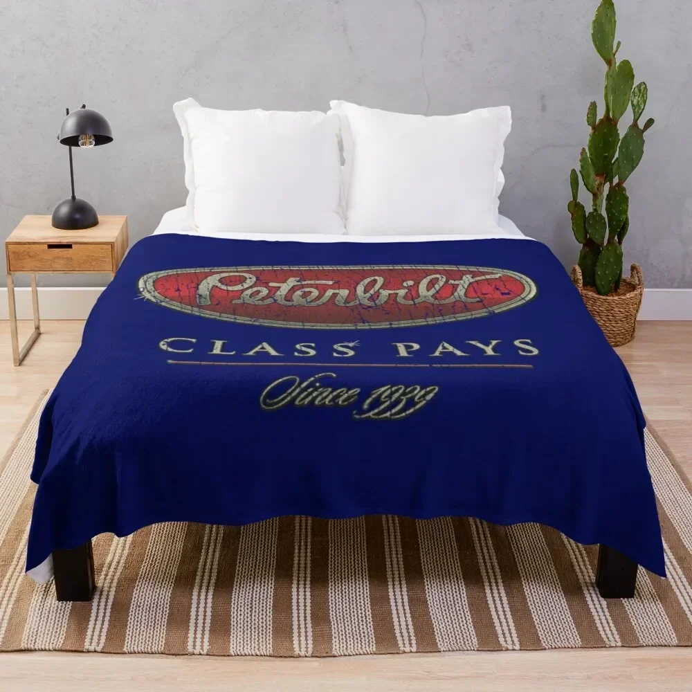 

Peterbilt Class Pays 1939 Throw Blanket Luxury Thicken Summer Blankets