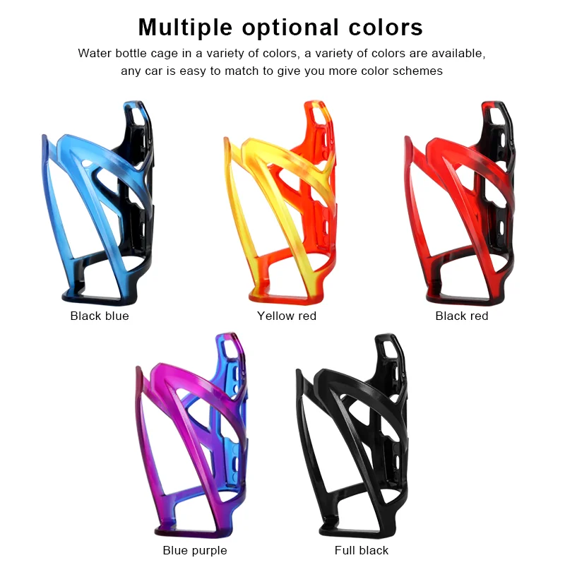 Bicycle Bottle Cages Multicolor For MTB Road Mountain Bike Water Bottle Rack Holder Colorful Lightweight Cycling Bottle Bracket