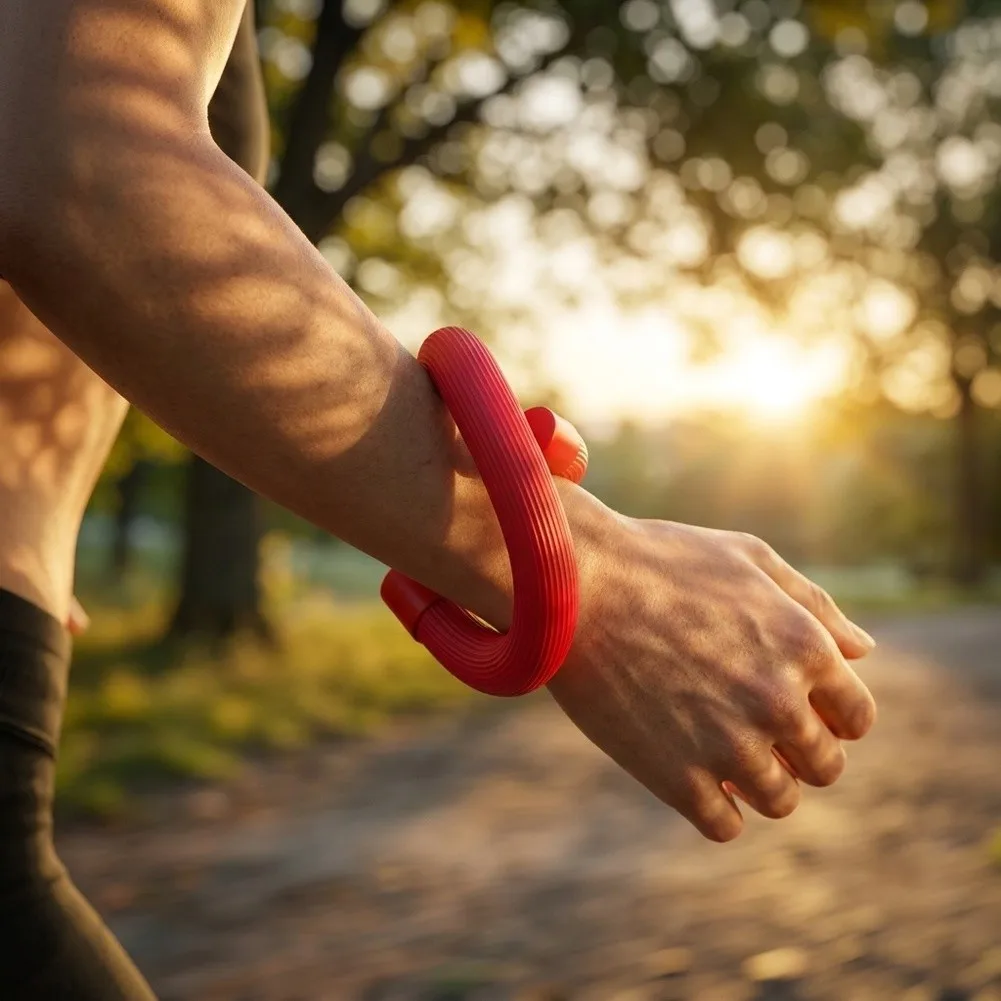 Foam Rubber and Alloy Wrist Weight Counterweight Wristband for Running Dance Workout with 350g Weight to Improve Fitness Effect