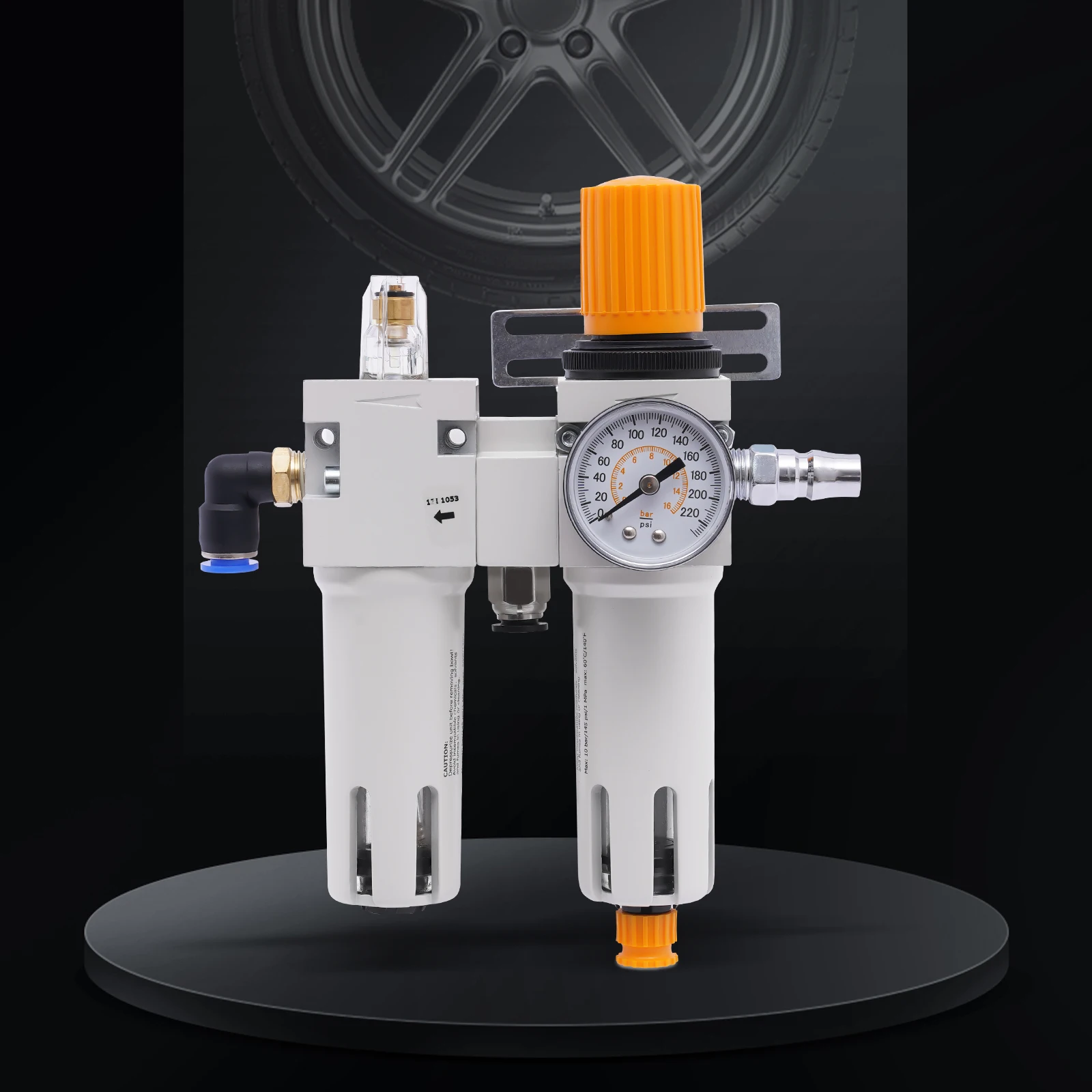 

Шиномонтажный станок Воздушный пресс Регулятор масла и воды Сепаратор Шиномонтажный станок Воздушный пневматический инструмент Фильтр-регулятор Лубрикаторы