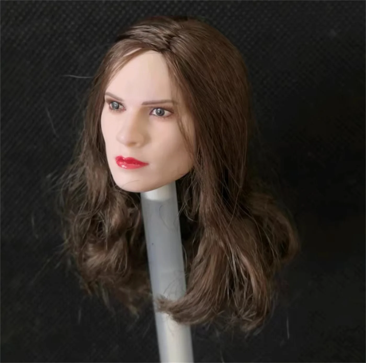 1 /6 Scale  female Hayley Atwell  Head Sculpture For 12