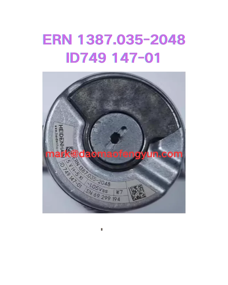 

ERN 1387.035-2048 ID749 147-01 Б/у энкодер, проверен, исправен.