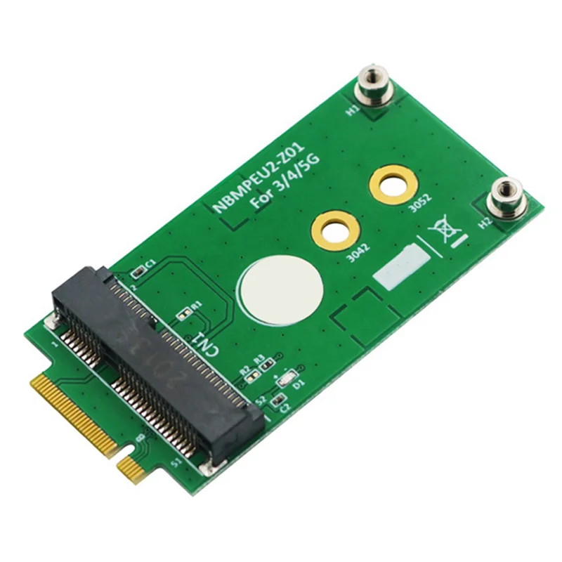 M16K-2X NGFF M.2 B Interfaccia Chiave A Mini PCI-E MPCIE Scheda Adattatore Wireless Per 5G 4G 3G LTE Modulo GSM NO NANO Slot Per Scheda SIM