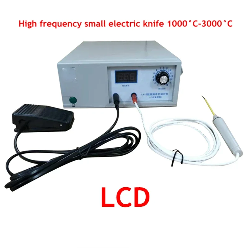 LCD High Frequency Electrocautery Therapeutic Apparatus Cosmetic Surgery Electric Knife Electrocoagulation Hemostat New LK-3