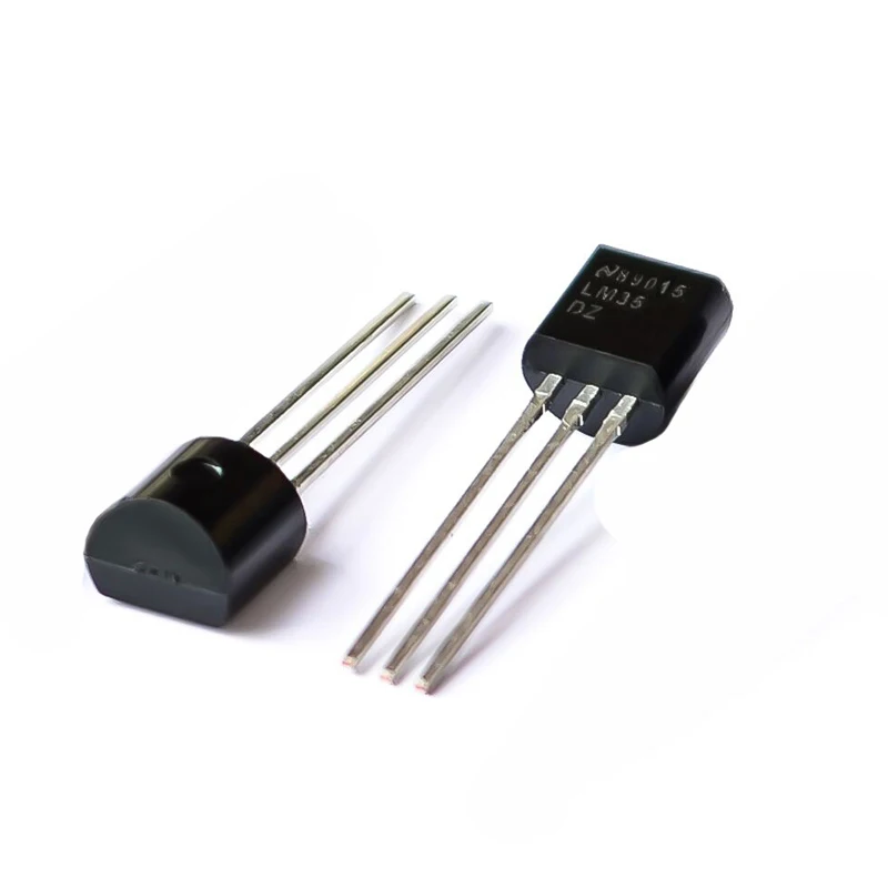 

1/2-200/500Pcs Precision Celsius Temperature Sensor LM35 DZ New Package TO92 IC Low Impedance