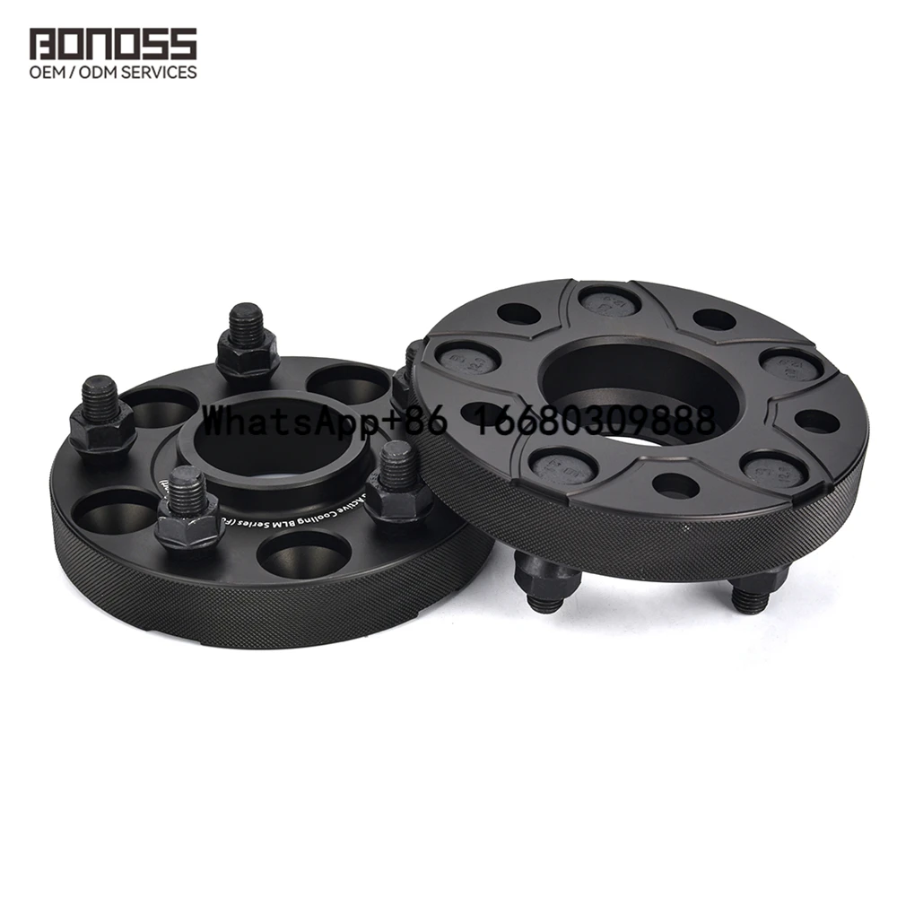 BONOSS aluminum alloy 6061-T6 CB64.1 15mm 20mm 25mm 5x114.3 hub centric wheel spacers for Model 3 / Performance 2018+