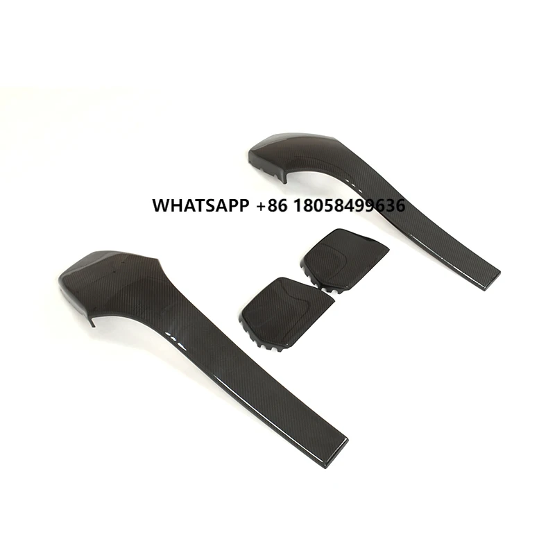 

F80 M3 F82 M4 Car Interior Trim Dry Carbon Fiber Seat Back Cover Decoration Parts Kit