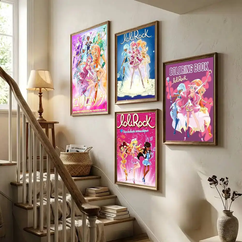 Anime L-LoliRocK Poster Art With Prints Home Bedroom Living Room Decoration Gift