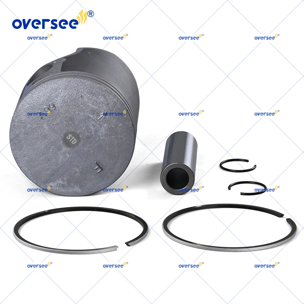 66V-11631 STD Piston Kit for Yamaha Jet Ski Waverunner XLT1200 GP1200R 2 Cylinder Outboard Engine 66V-11631-00