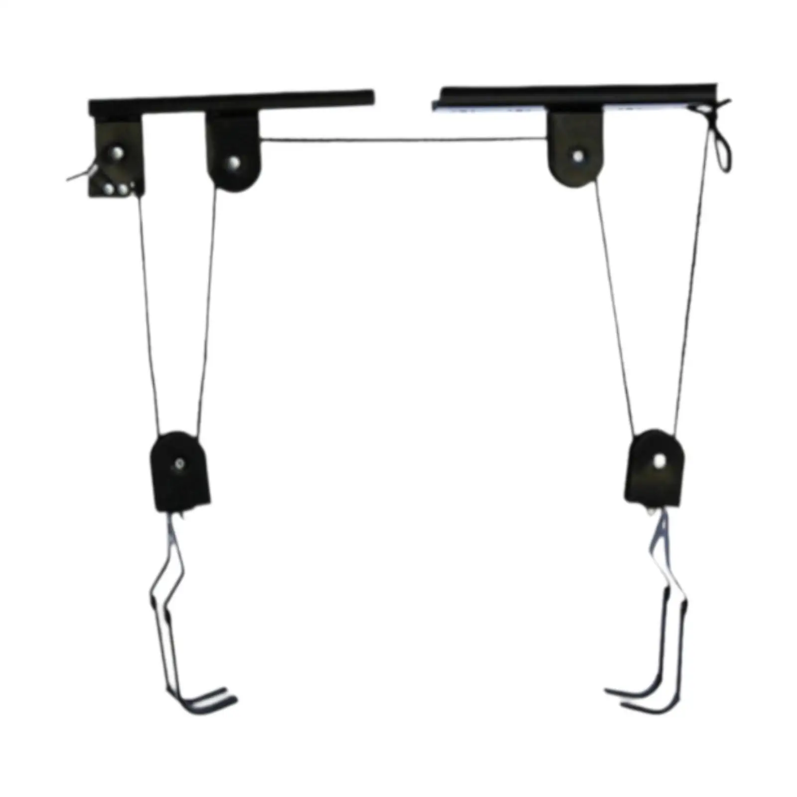 Bike Lift Pulley Overhead Hanging System Bicycle Ceiling Hoist Bike Hanger Space Saving