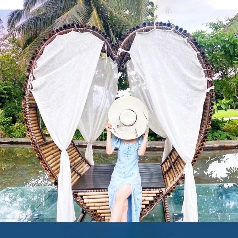 Hotel B & B Nest, Swing Bali, Resort Rattan Swing Nest Hanging Chair