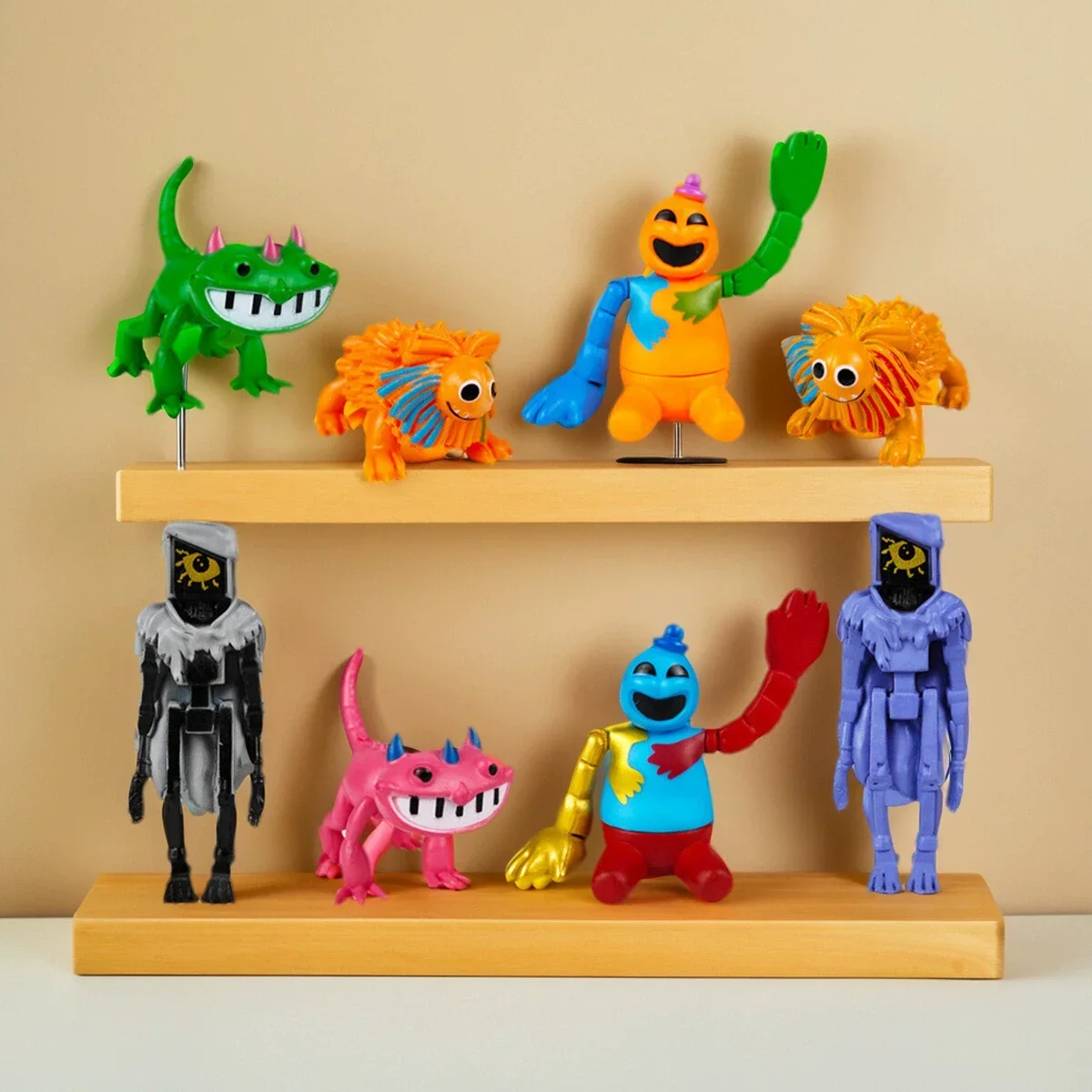 

1 Set Pianosauruses Yarnabys Figure Doeys The Doughmans Figure Toy Nightmare Critter Figure Toy Figurine Ornament Gift