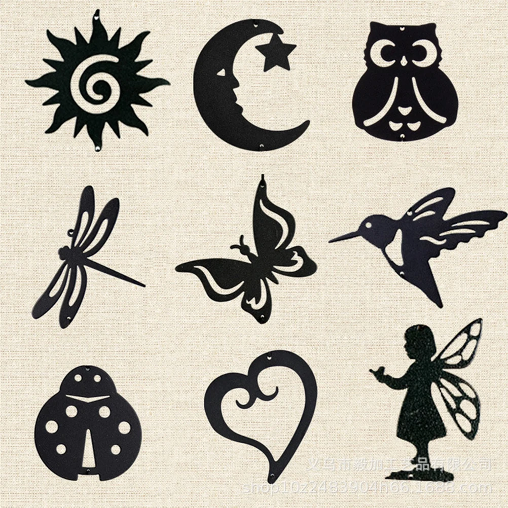 

Hummingbird Ground Plug Wind Chime Metal Multi-Tube Music Bell Feng Shui Lucky Decor Hanging Ornament For Home Outdoor