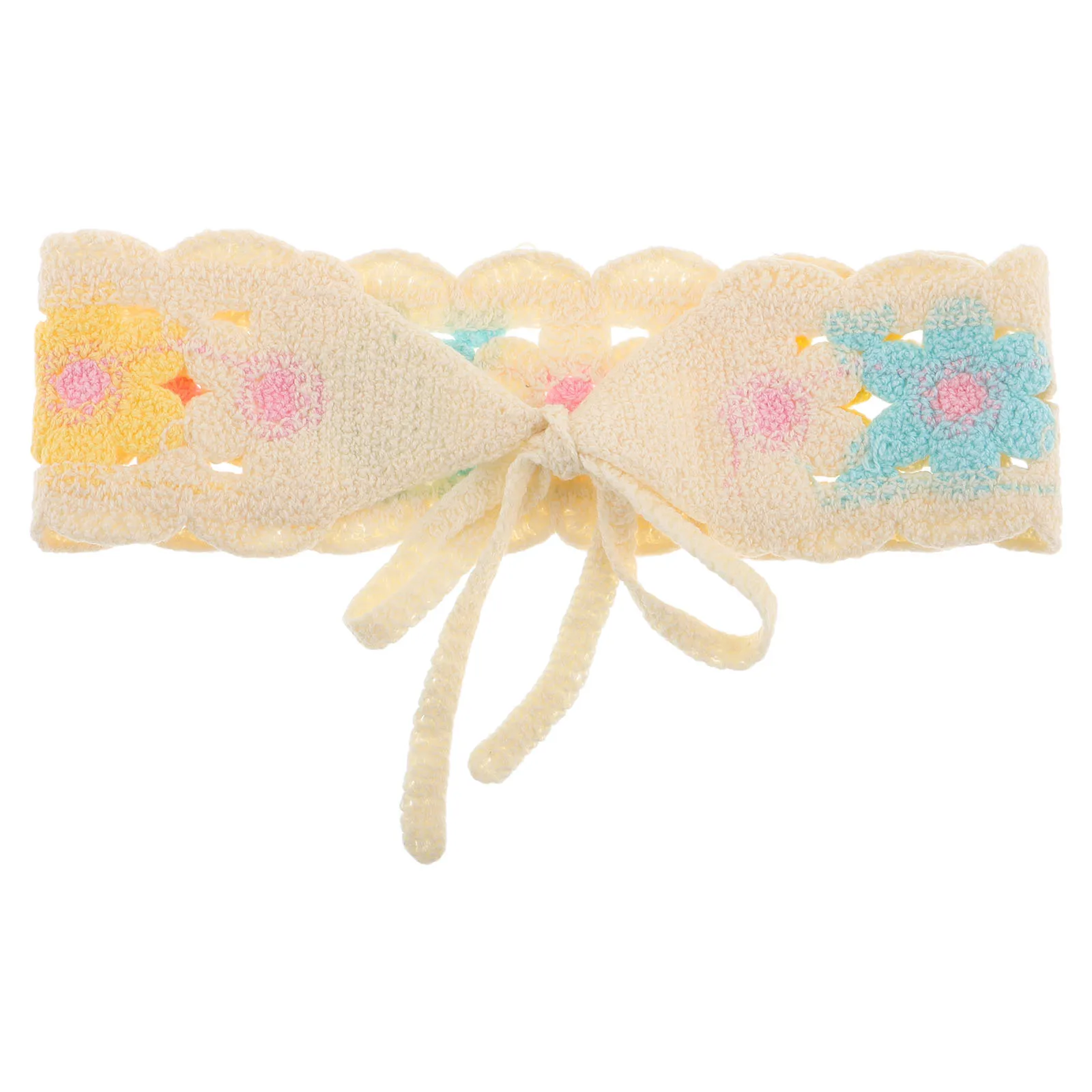 

2pcs Pastoral Style Headscarf Women Floral Lightweight Scarf for Women Cute Headband Boho Hair Wrap Outdoor Travel Party Use