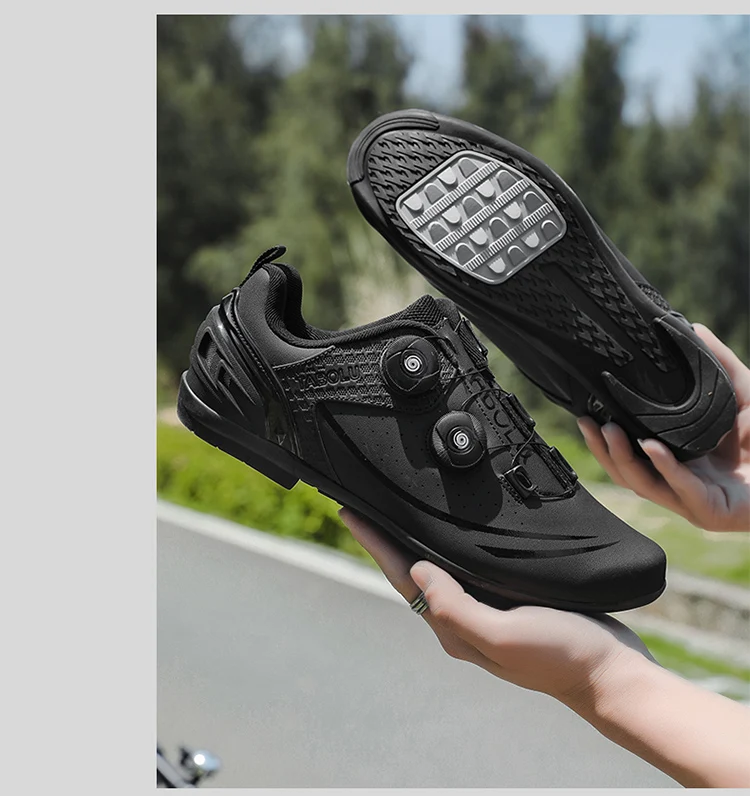 Unisex-Fahrradschuhe, atmungsaktive SPD-Rennradschuhe, professionelle MTB-Mountainbike-Schuhe, locklose Trainings-Fahrradschuhe – Detail 31