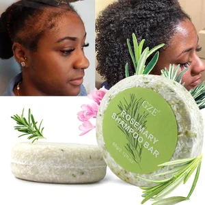 GZE Rosemary Hair Strengthens Shampoo Bar: Membersihkan dan Membantu Memperkuat Rambut yang Lemah dan Rapuh 10 sampo warna rambut cinema penjualan terbaik - №