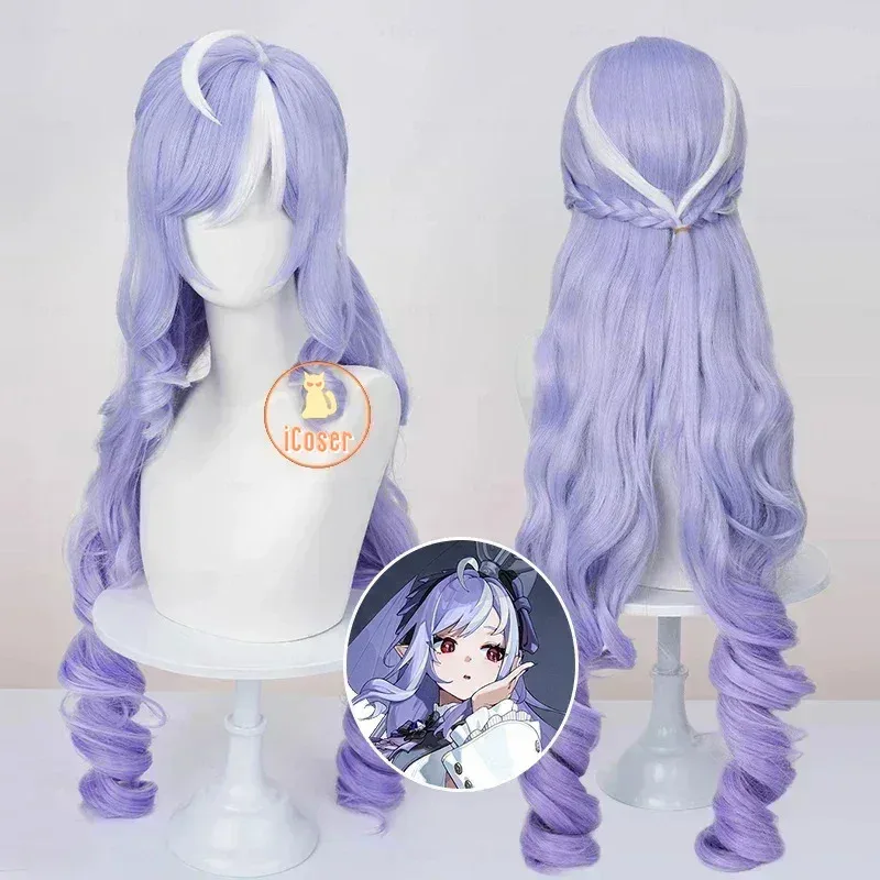 25COSZenless منطقة صفر فيفيان تأثيري حلي شعر مستعار فستان موحد أغطية الرأس الطائر المحاكي كرنفال حفلة الهالوين للنساء الفتيات Pr