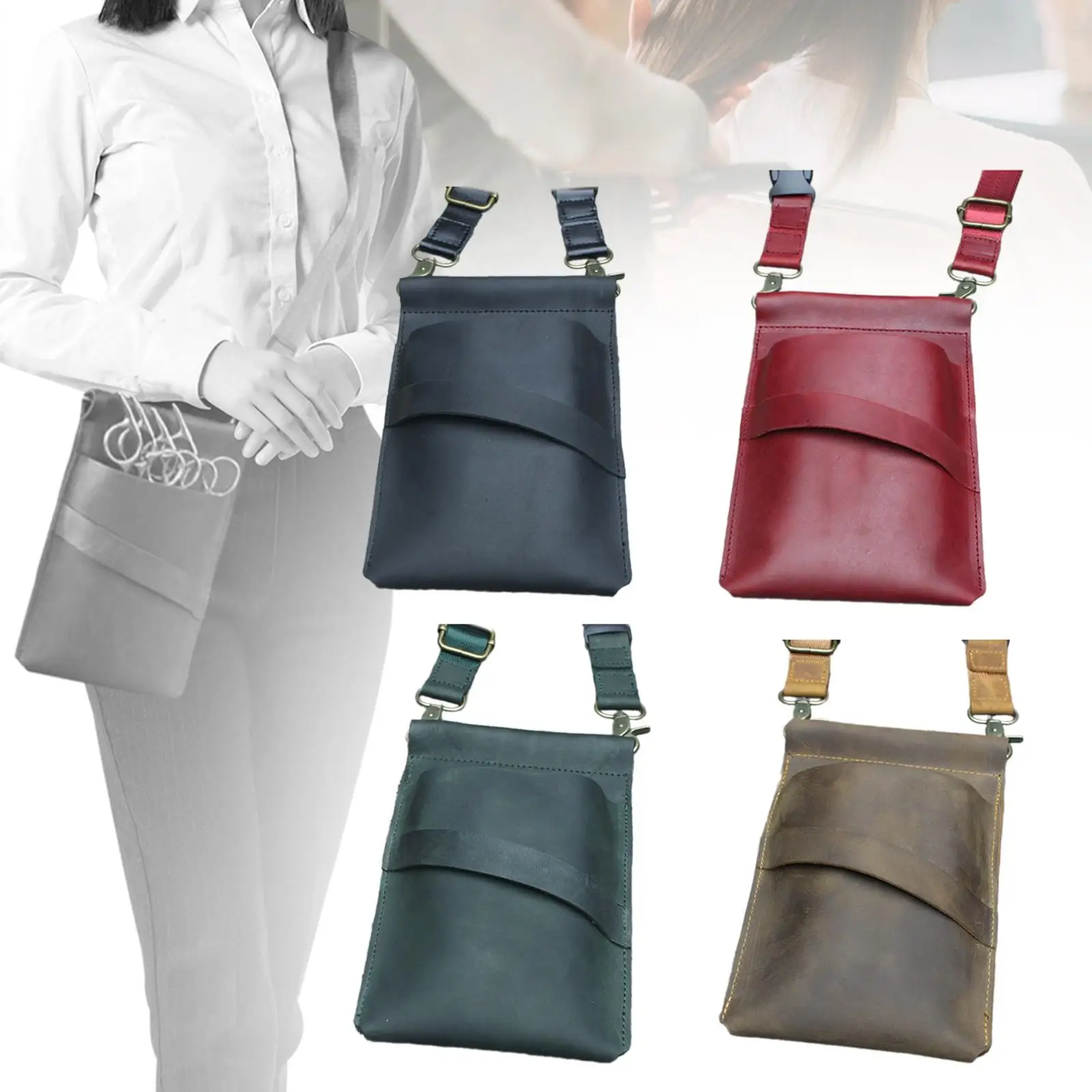 

Сумка для парикмахерских ножниц Держатель для ножниц Парикмахерская сумка с плечевым ремнем