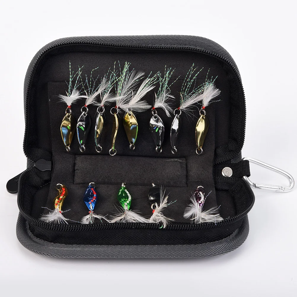 1 قطعة حقيبة تخزين الصيد في الهواء الطلق خطاف الصيد الملحقات حزمة خفيفة الوزن الطعم الحقيبة قماش علبة التروس التنظيمية #2