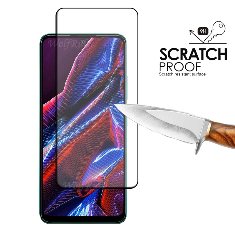 4-in-1 For Poco X5 5G Glass Xiaomi Poco X5 Tempered Glass Full Cover Glue 9H Screen Protector Poco X 5 X5 X3 X4 Pro Lens Glass