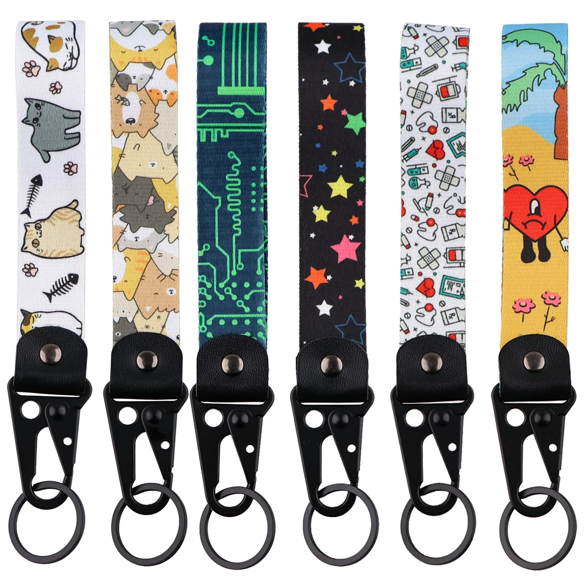 Cão e Gato Chaveiro para Amigos, Tag Chave para Motocicletas, Carros, Mochila, Chaveiro, Médico, Águia, Bico, Acessório na Moda, Presentes para Amigos