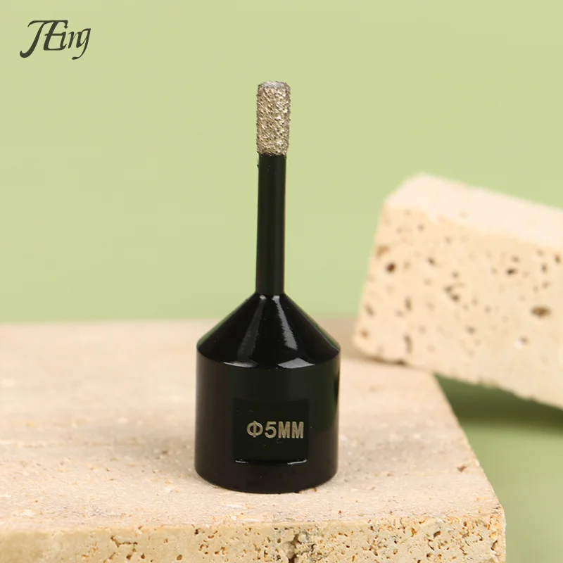 

M14 Thread Brazing Hole Opener Diamond Tile Marble Rock Plate Ceramic Drill Dry Drilling Full Ceramic Glass