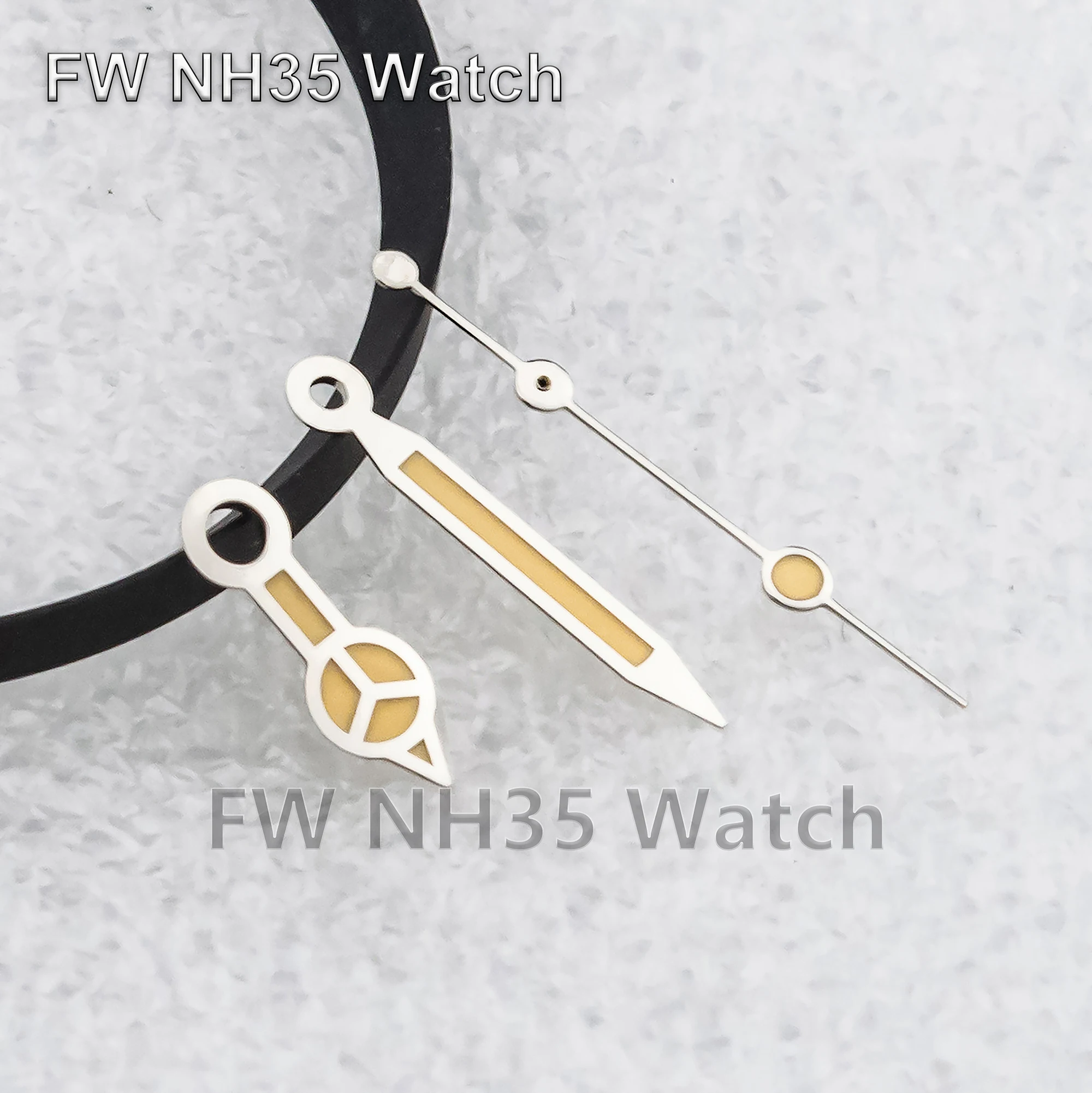 NH35 Watch Hands for Modified SUB GMT Luminous Needles High Quality DIY Mod Parts Watch Pointers for NH35/36 Automatic Movement